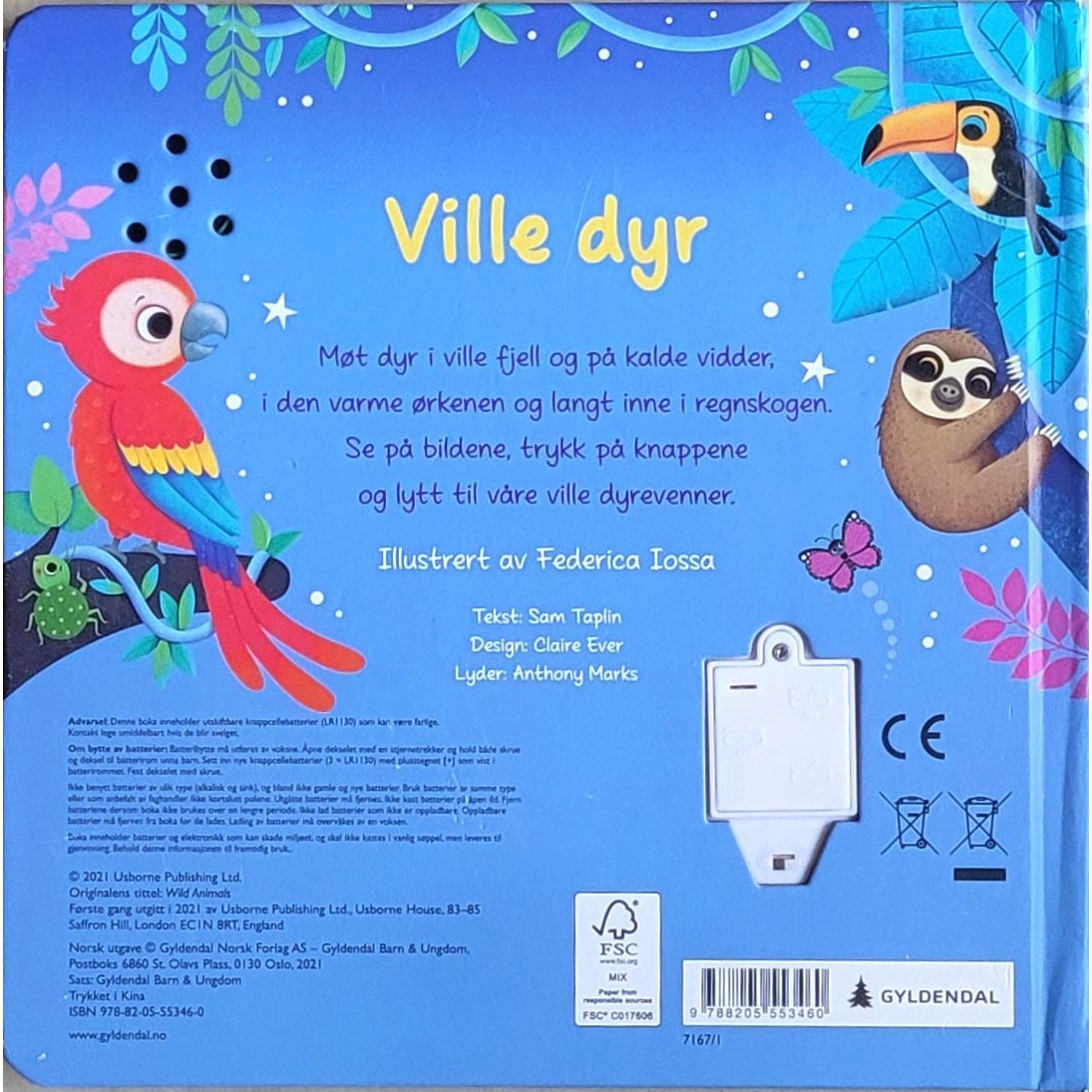 Trykk og lytt - Ville dyr
