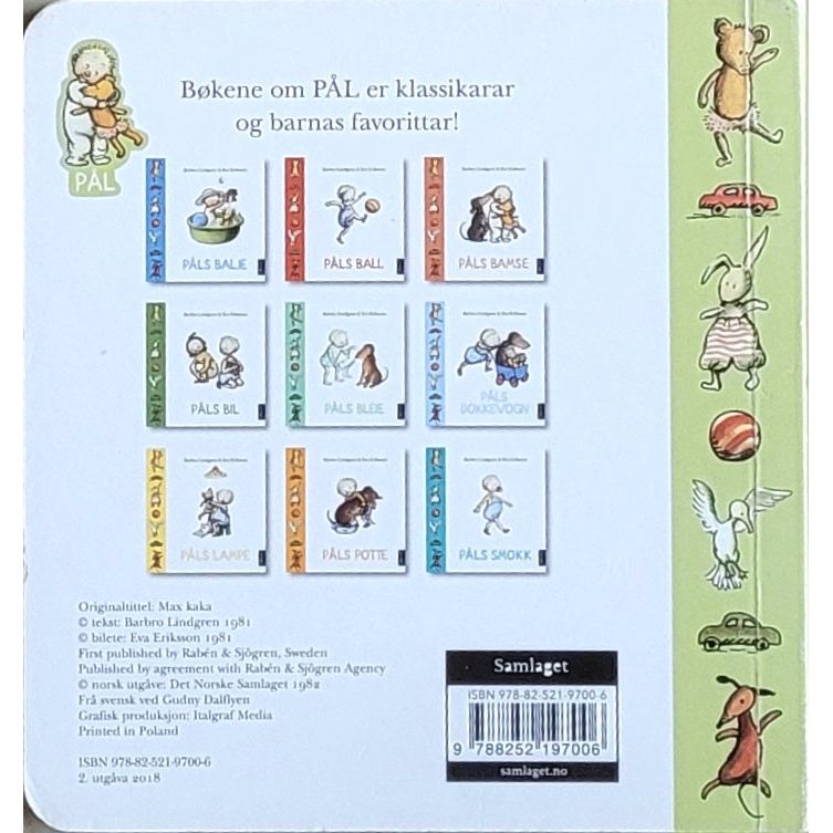 Lindgren, Barbro: Påls kake