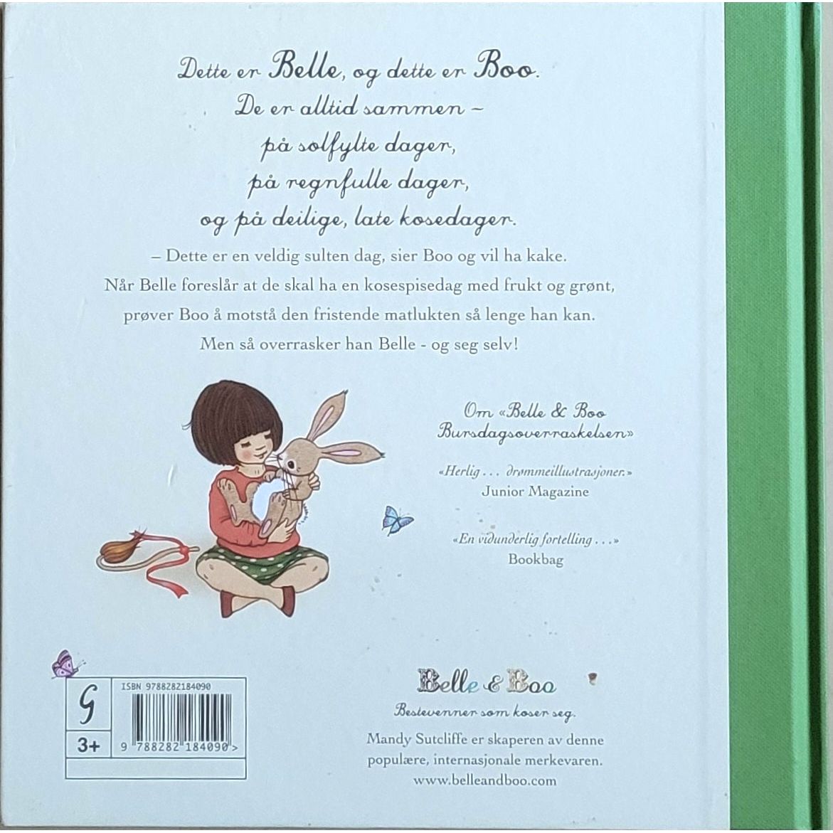 Sutcliffe, Mandy: Belle og Boo - Kosespisedagen