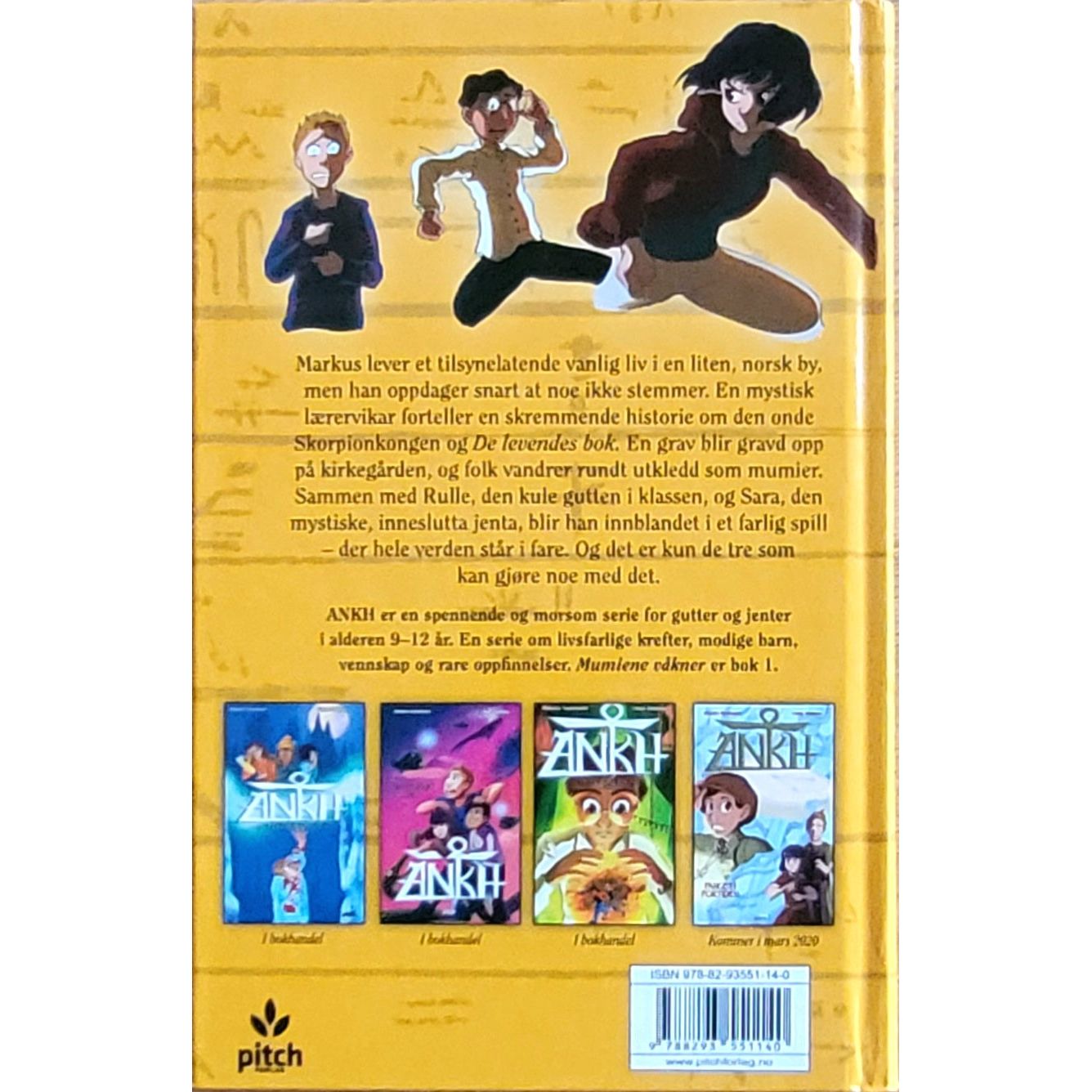 Steinholm, Monika: Ankh (1) - Mumiene våkner