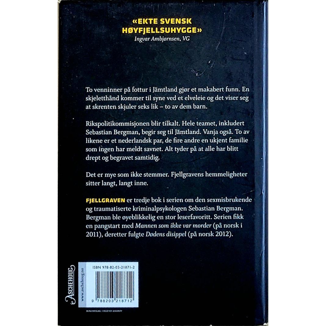 Hjort, Rosenfeldt: Sebastian Bergman 3 - Fjellgraven.