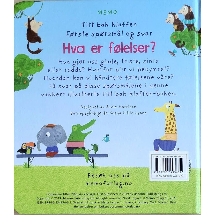 Daynes, Katie: Hva er følelser?