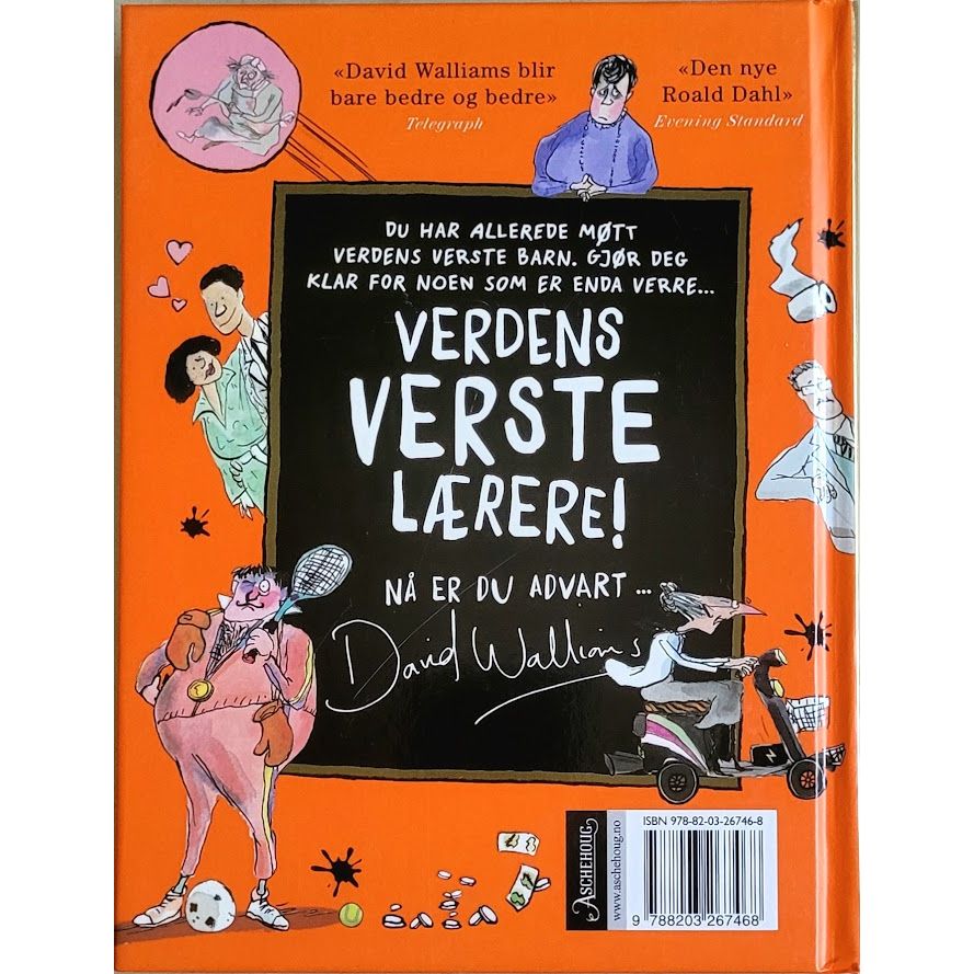 Walliams, David: Verdens verste lærere