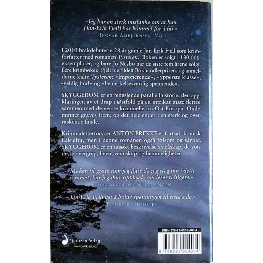 Fjell, Jan-Erik: Anton Brekke 2 - Skyggerom