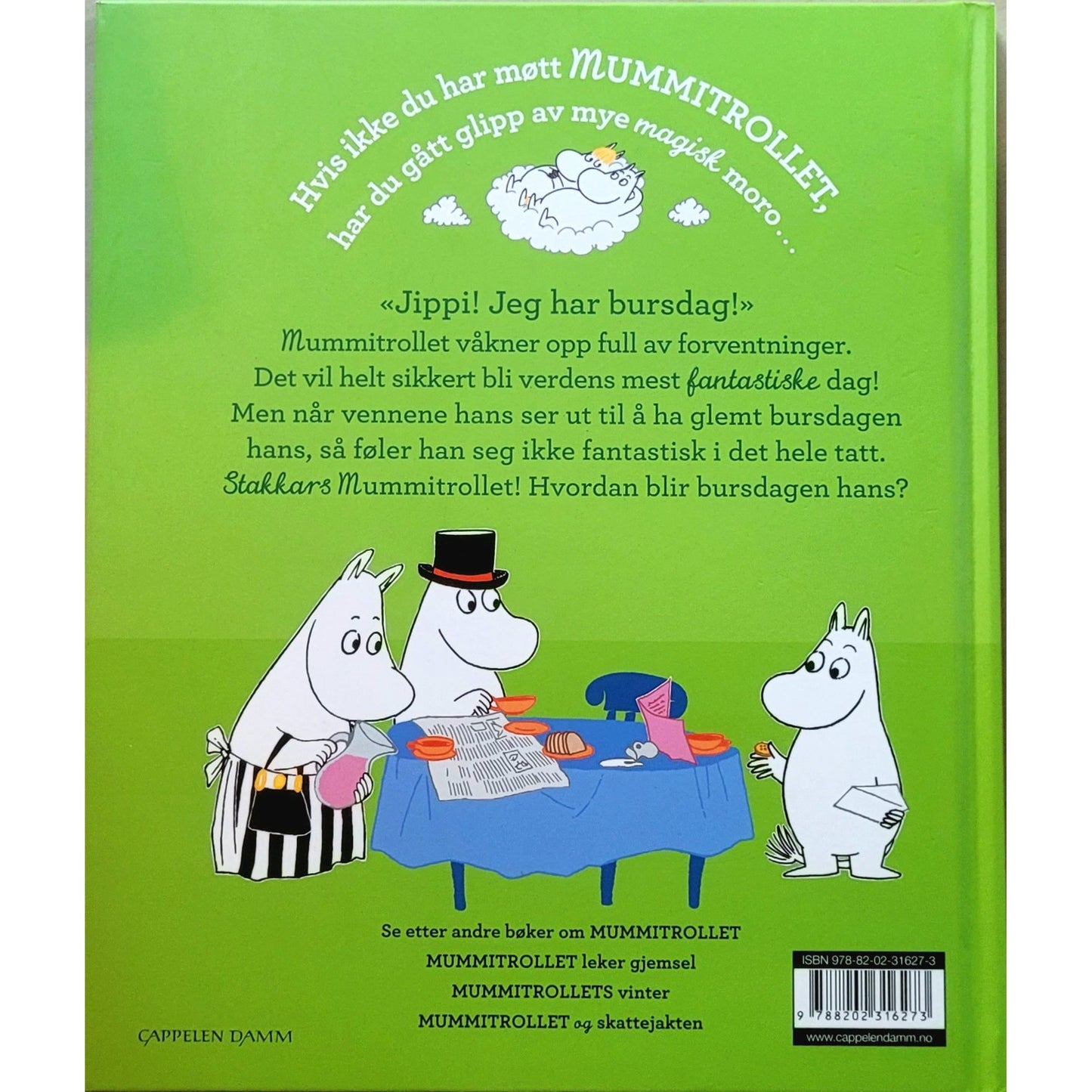 Mummitrollet har bursdag