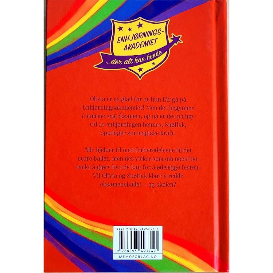 Sykes, Julie: Enhjørningsakademiet 6 - Olivia og Snøflak