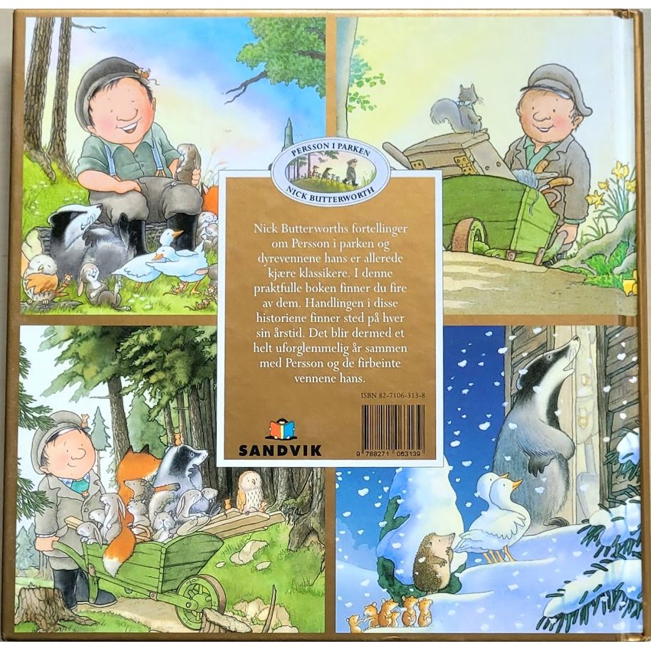 Butterworth, Nick: Et år med Persson i parken