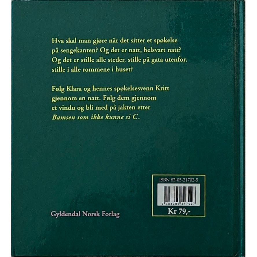 Dahl, Tor Edvin: Bamsen som ikke kunne si C - En historie om Kritt og Klara