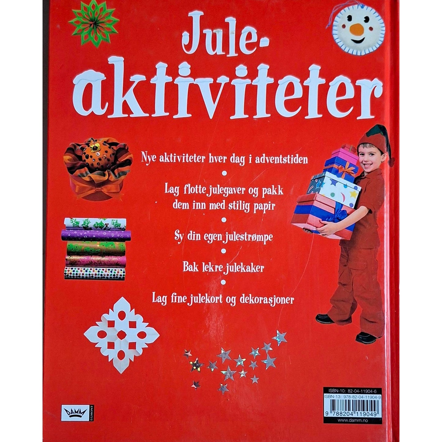 Juleaktiviteter. Brukte bøker av Jane Bull. Inventaret bruktbokhandel