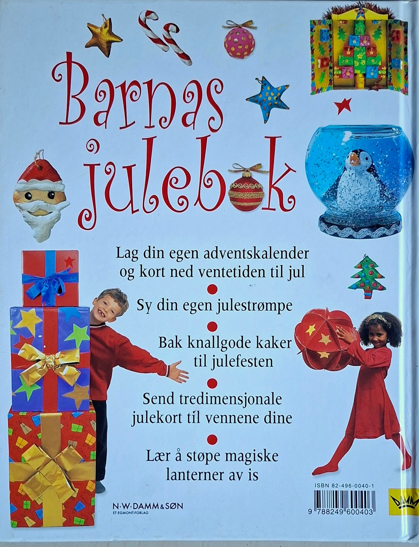 Barnas julebok. Brukte bøker av Jane Bull. Inventaret bruktbokhandel