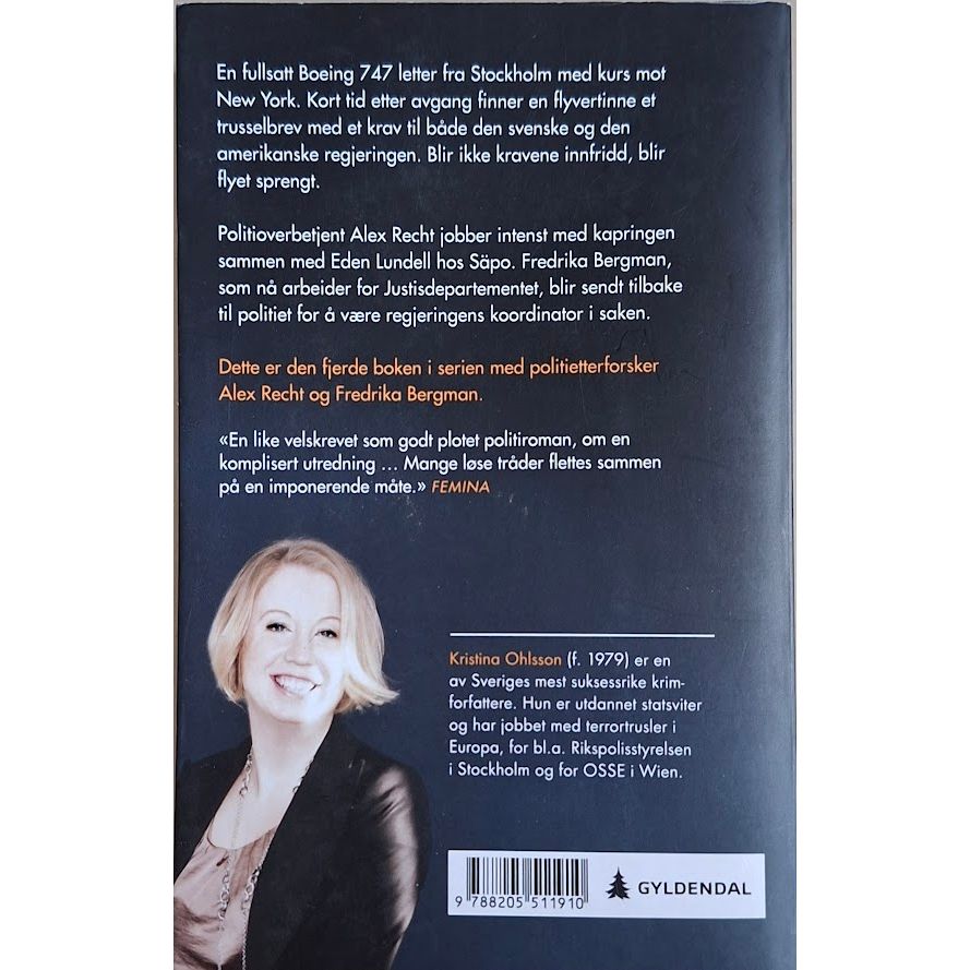 Ohlsson, Kristina: Alex Recht 4 - Paradisoffer