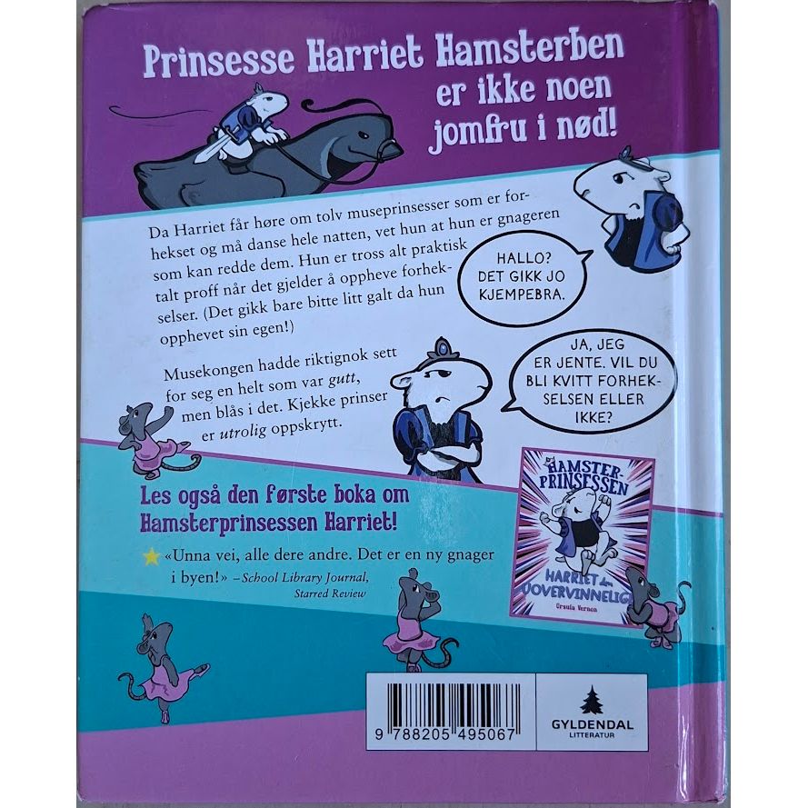 Vernon, Ursula: Hamsterprinsessen 2 - Om mus og magi