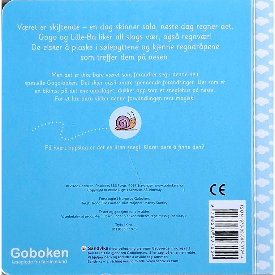 Baby Gogo - Sol og regn