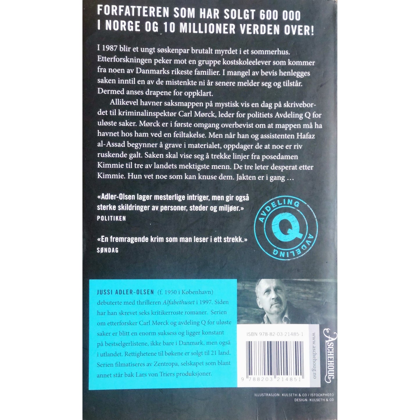 Fasandreperne, brukte bøker av Jussi Adler-Olsen om Carl Mørck