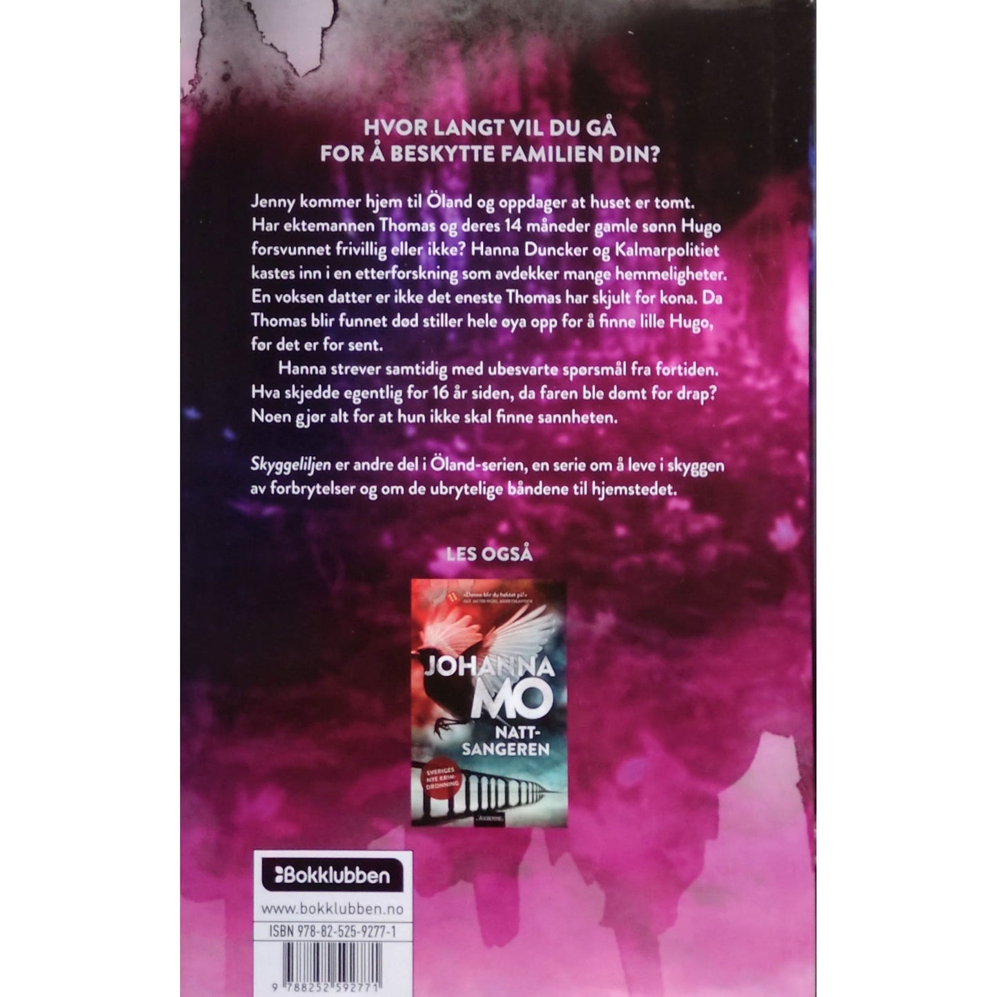 Mo, Johanna: Skyggeliljen. Brukte bøker av Johanna Mo