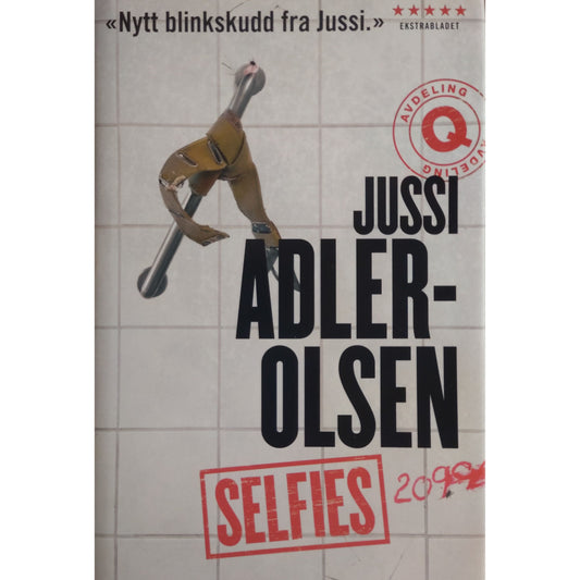Selfies, brukte bøker av Jussi Adler-Olsen om Carl Mørck/Avdeling Q