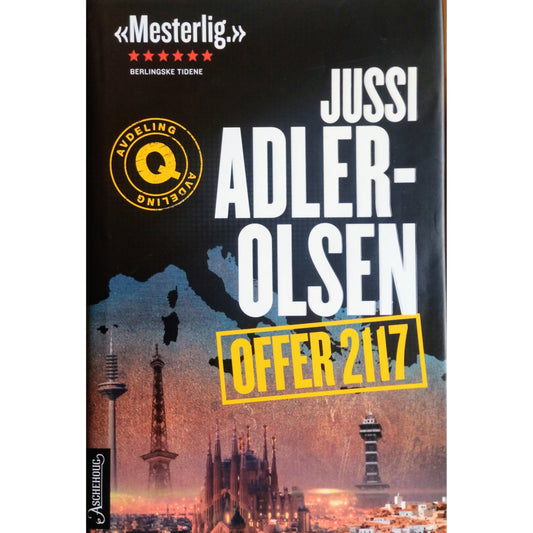 Offer 2117, brukte bøker av Jussi Adler-Olsen om Carl Mørck/Avdeling Q