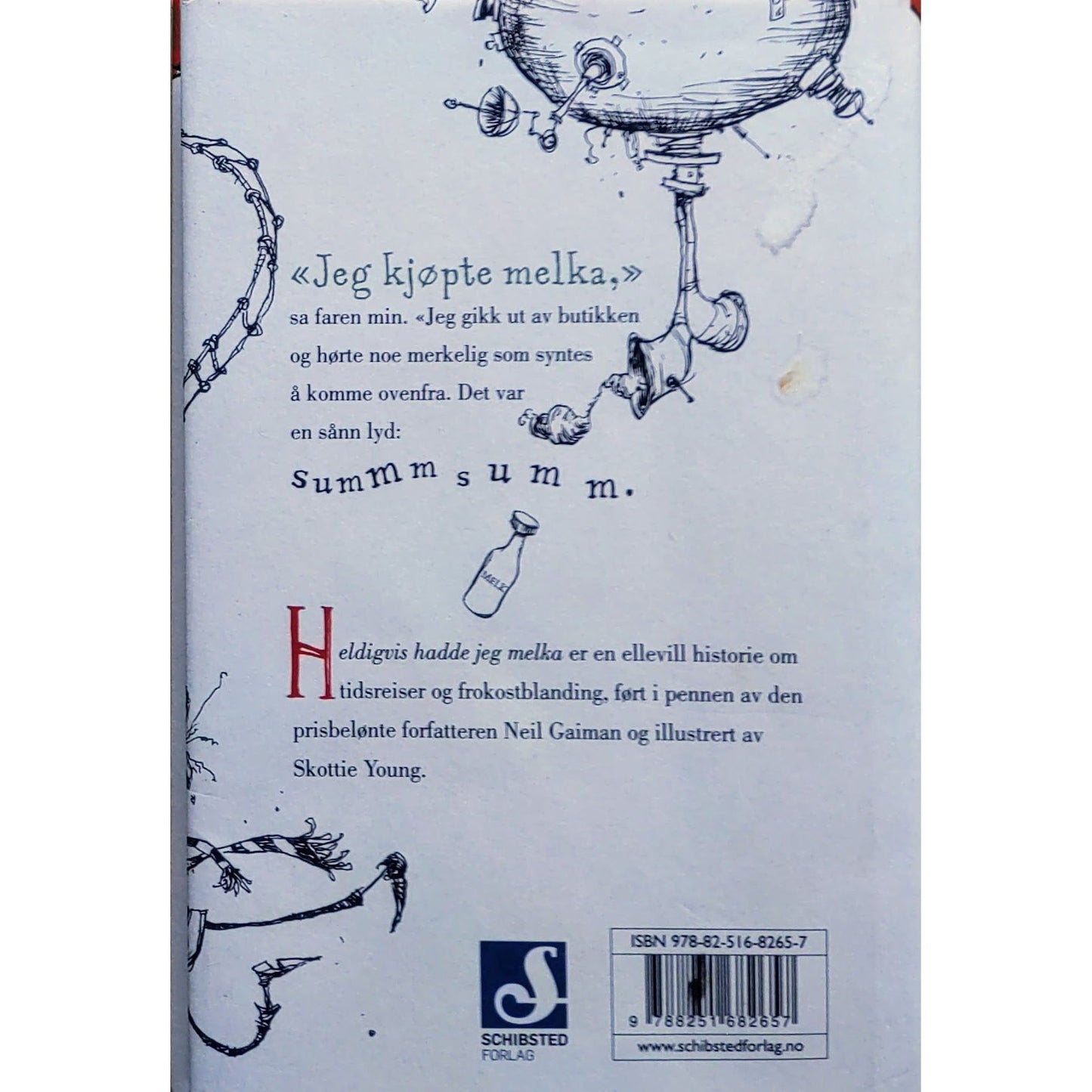 Heldivis hadde jeg melka, brukte bøker av Neil Gaiman