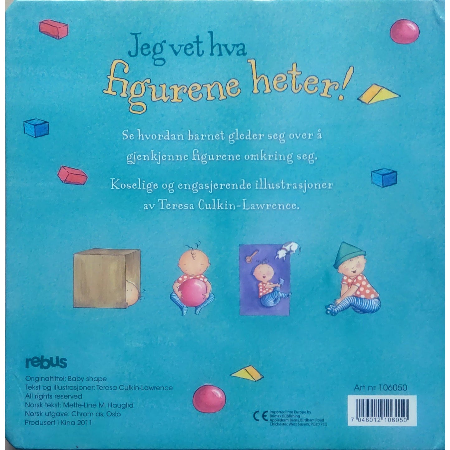 Jeg vet hva figurene heter! Brukte bøker om figurer