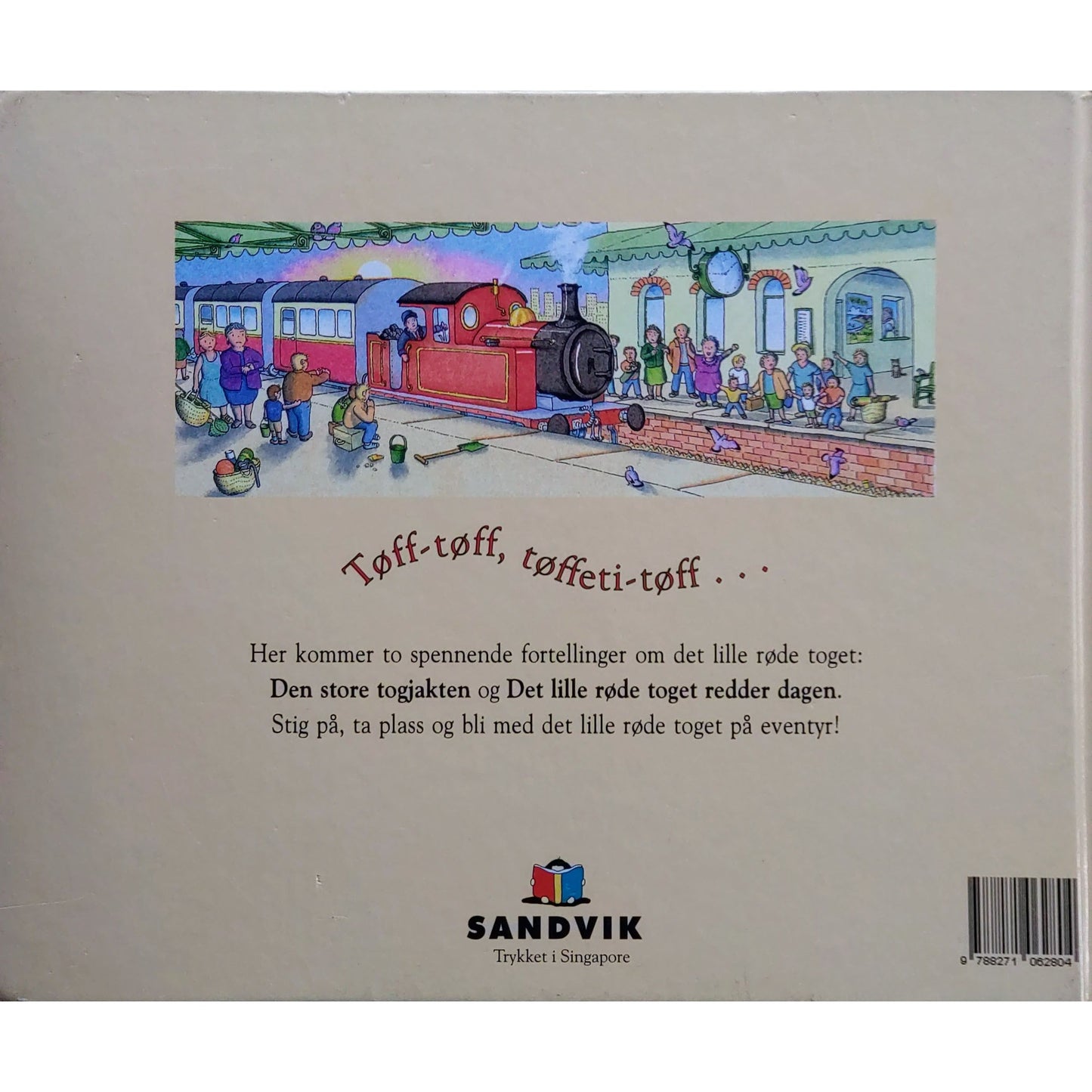 På eventyr med det lille røde toget. Brukte bøker av Benedict Blathwayt