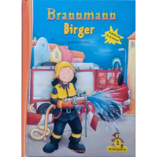 Brannmann Birger. Brukte bøker i Bokbjørn 1-serien. Ordbilde-bok