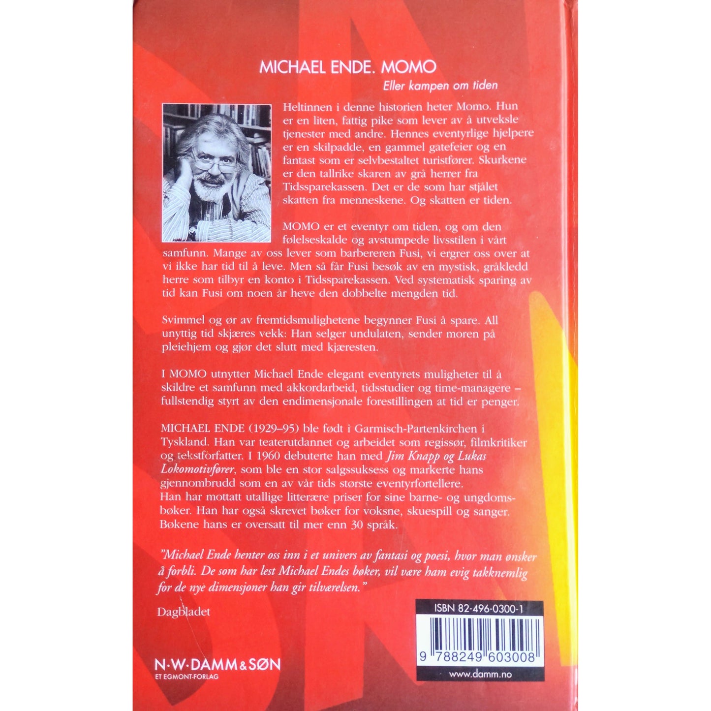 Momo - eller kampen om tiden. Brukte bøker av Michael Ende