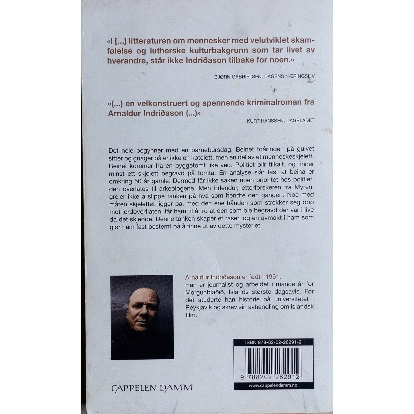 Gravstille - Erlendur Sveinsson 2, brukte bøker av Arnaldur Indridason