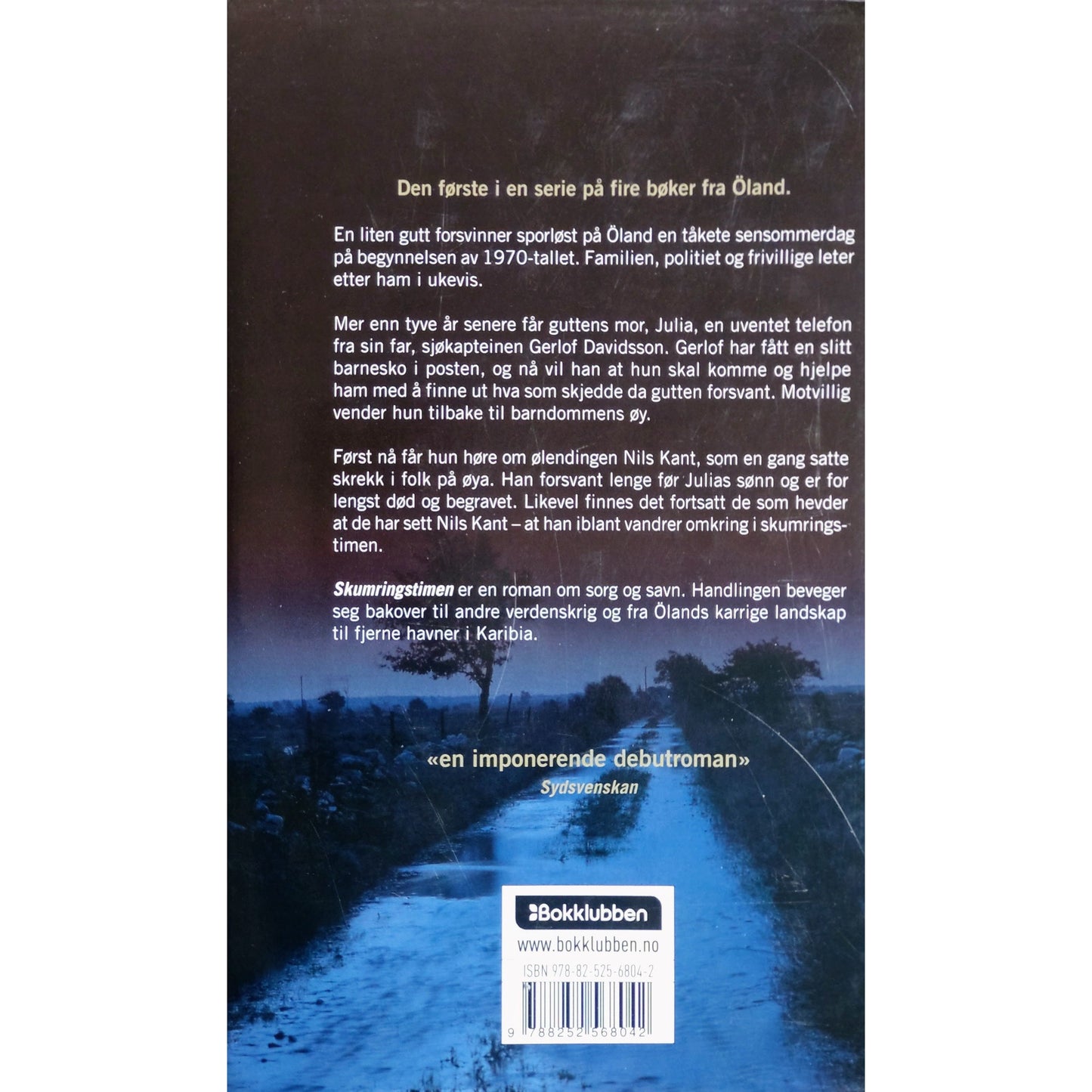 Skumringstimen, Öland 1. Brukte bøker av Johan Theorin