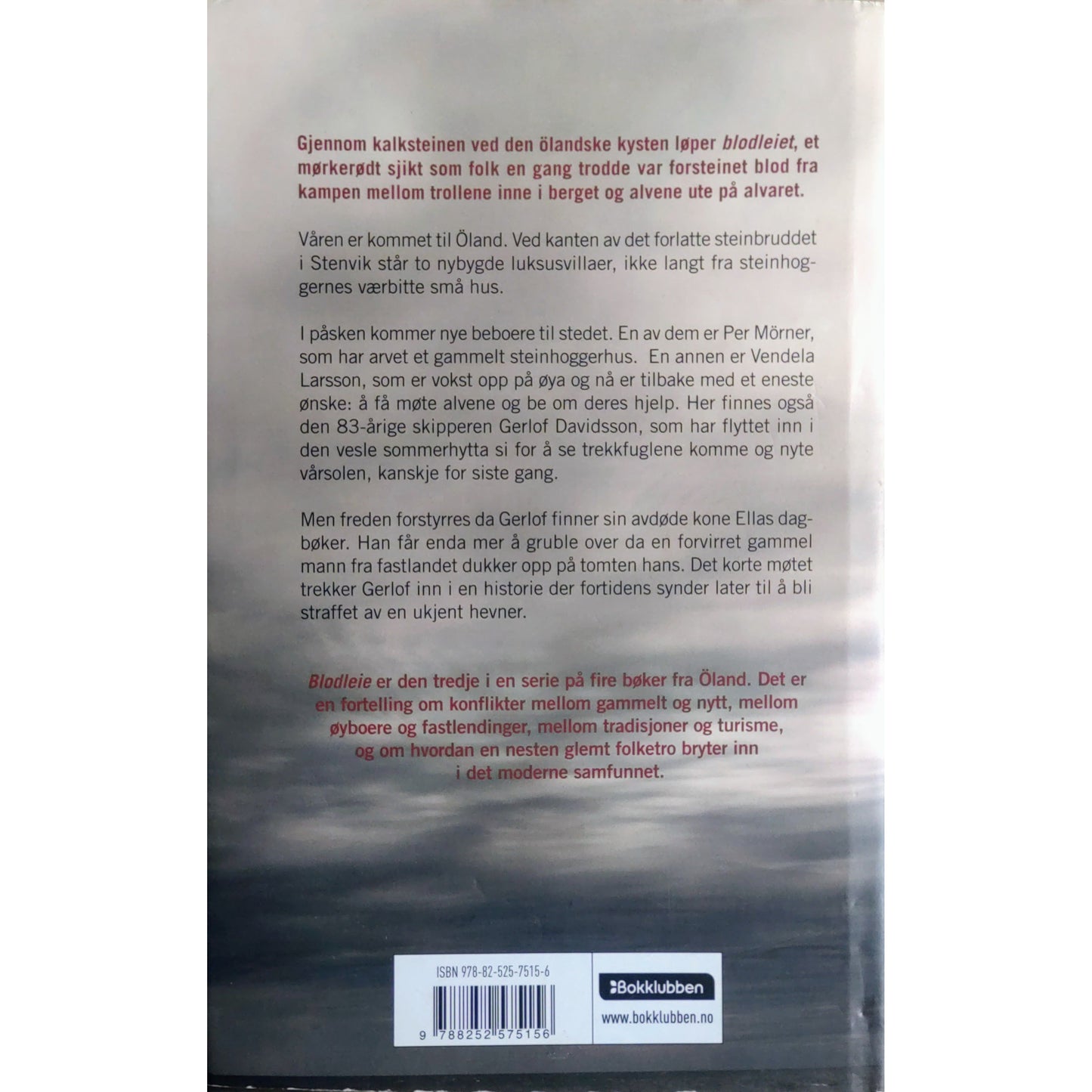 Blodleie, Öland 3. Brukte bøker av Johan Theorin