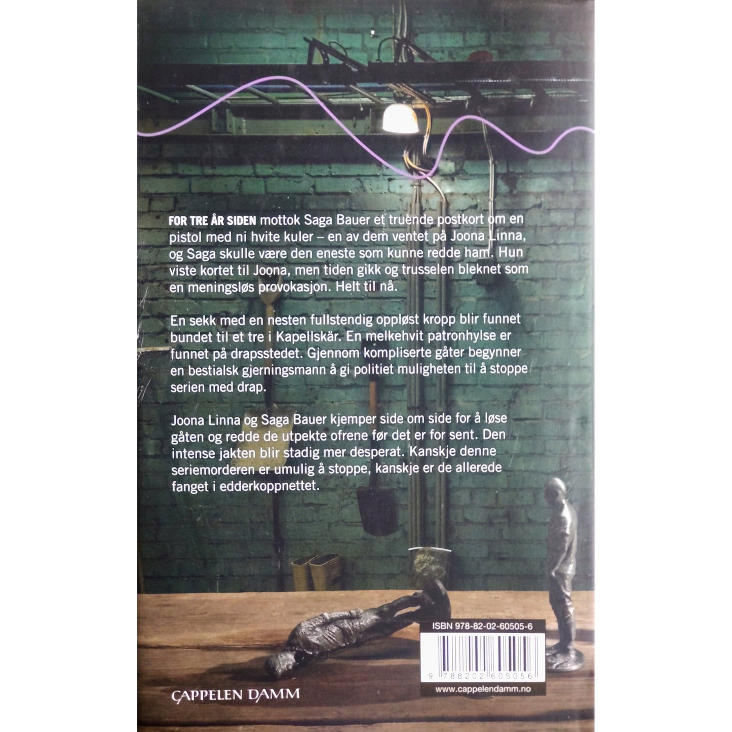 Joona Linna 9 - Edderkoppen, Brukte bøker av Lars Kepler