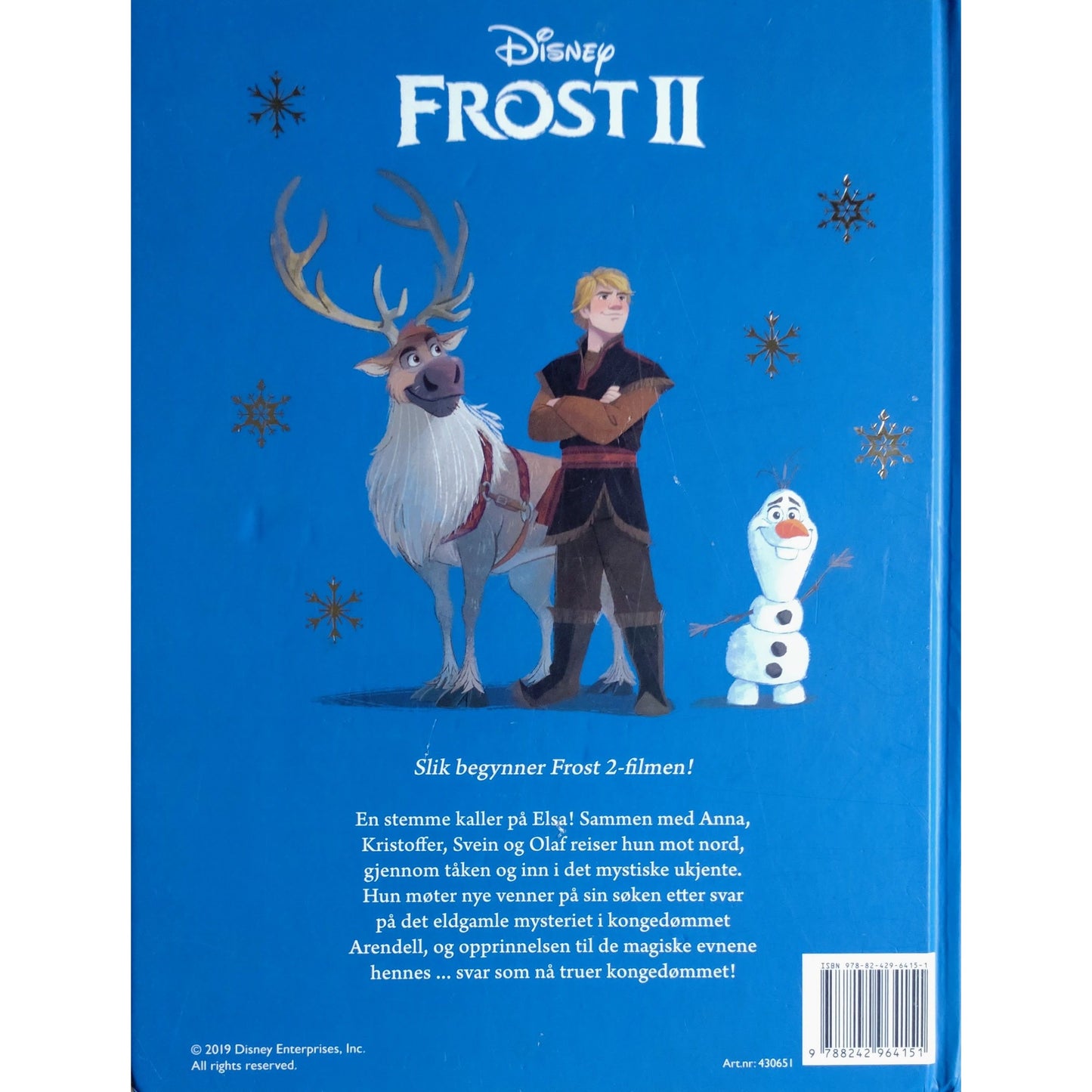 Frost II, Brukte bøker fra Disney