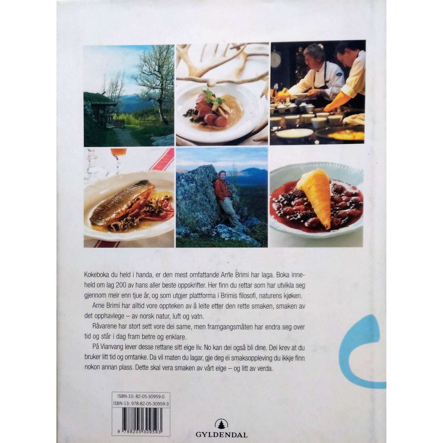 Brimis beste. Brukt kokebok av Arne Brimi.