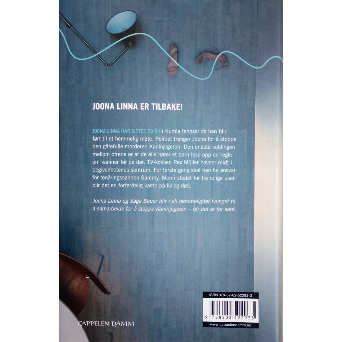 Joona Linna 6 - Kaninjegeren, Brukte bøker av Lars Kepler