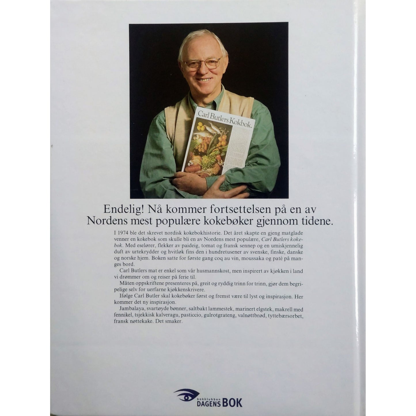 Carl Butlers kokebok. Fortsettelsen. Brukt bok av Carl Butler
