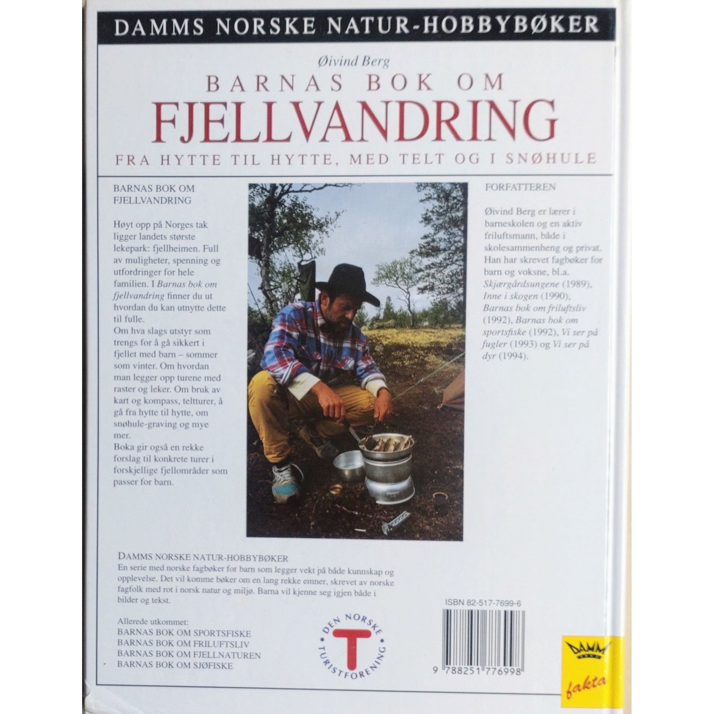 Barnas bok om fjellvandring. Brukte bøker av Øyvind Berg