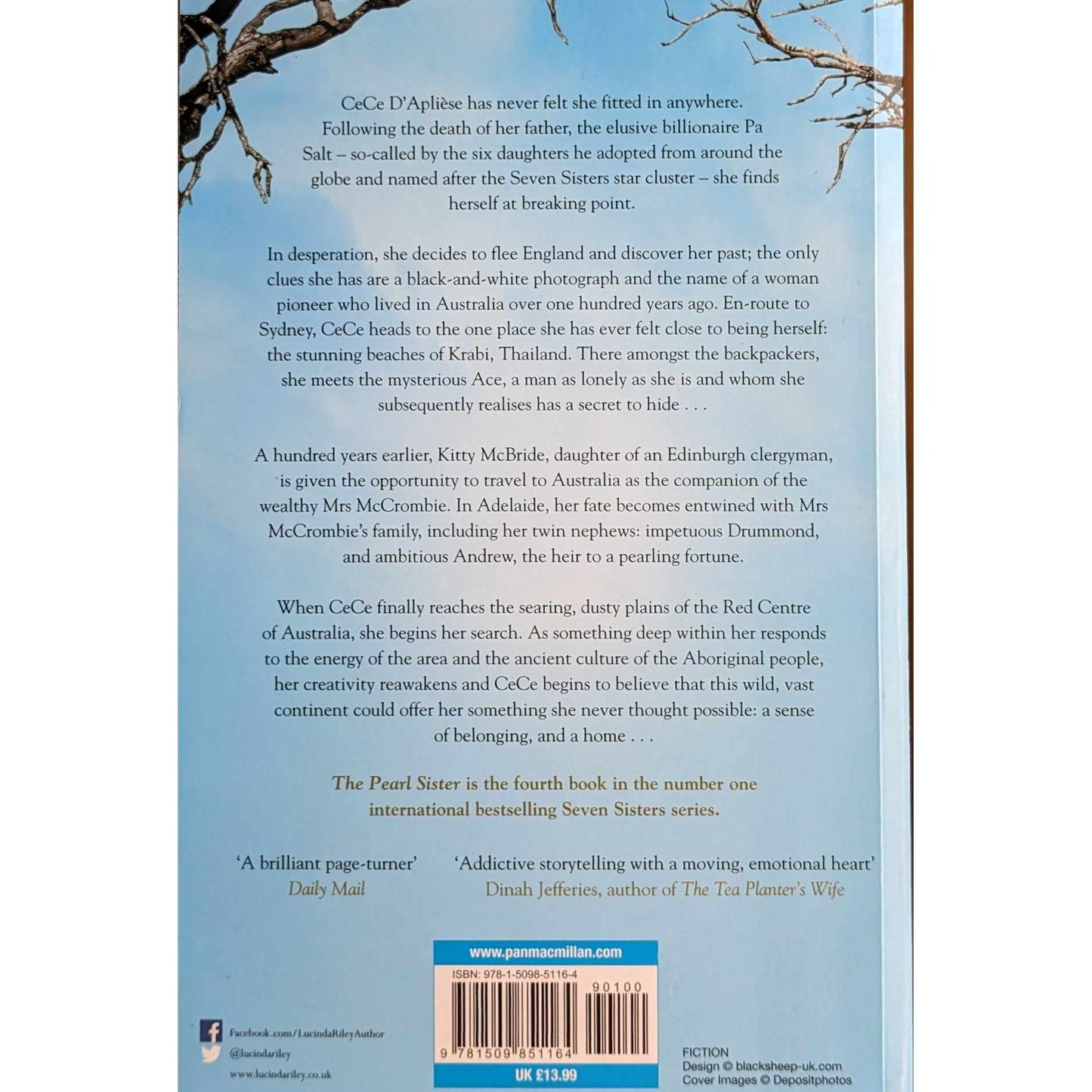 Riley, Lucinda: The Pearl Sister (De syv søstre 4)