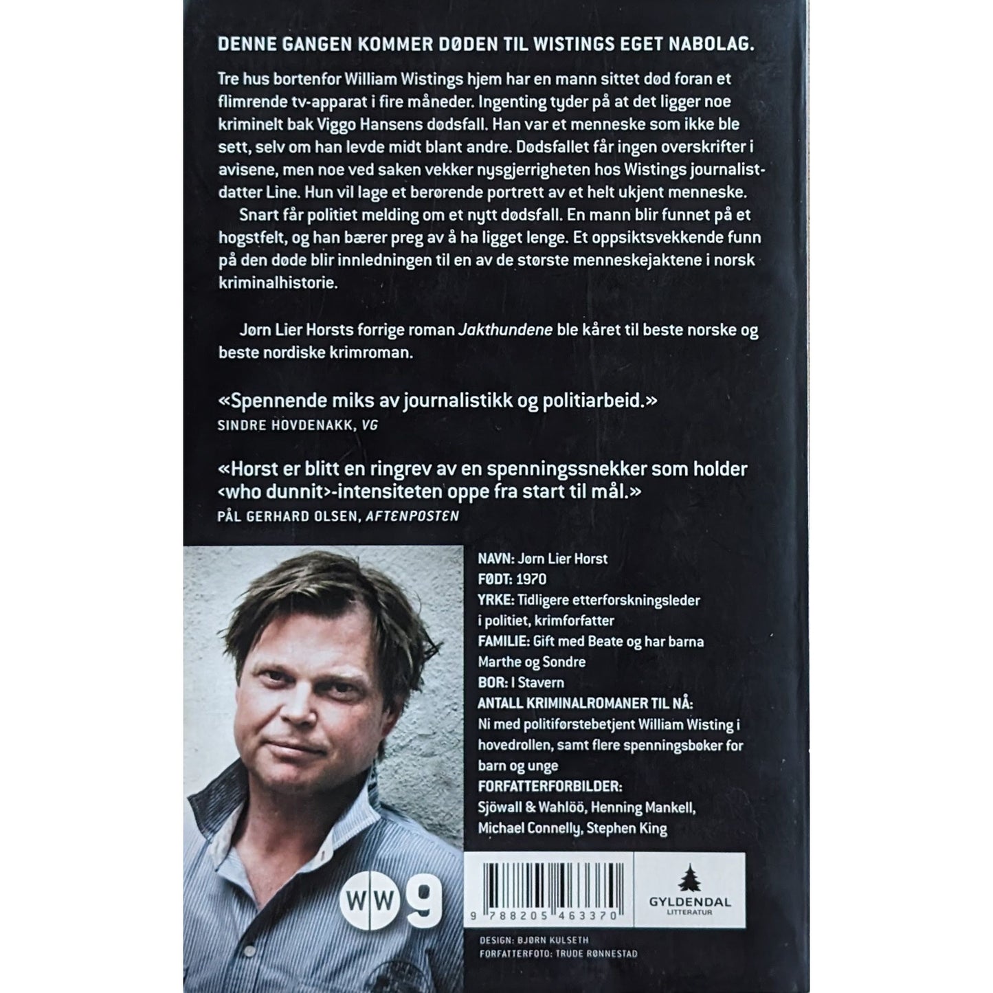 Horst, Jørn Lier: William Wisting 9 - Hulemannen