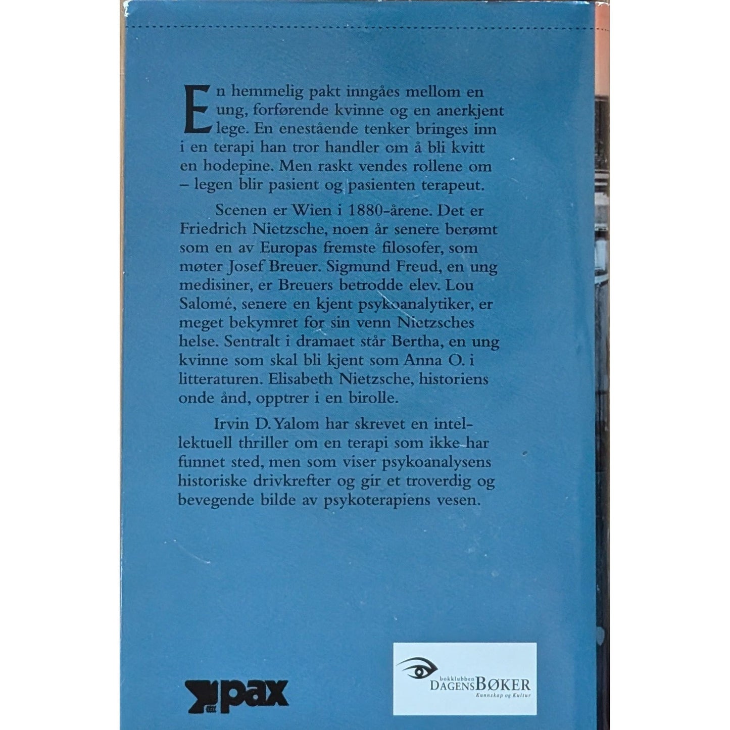 Yalom, Irving D.: Da Nietzsche gråt