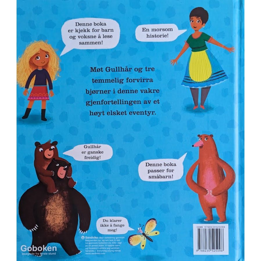 Bryan, Ed: Gullhår og de tre bjørnene