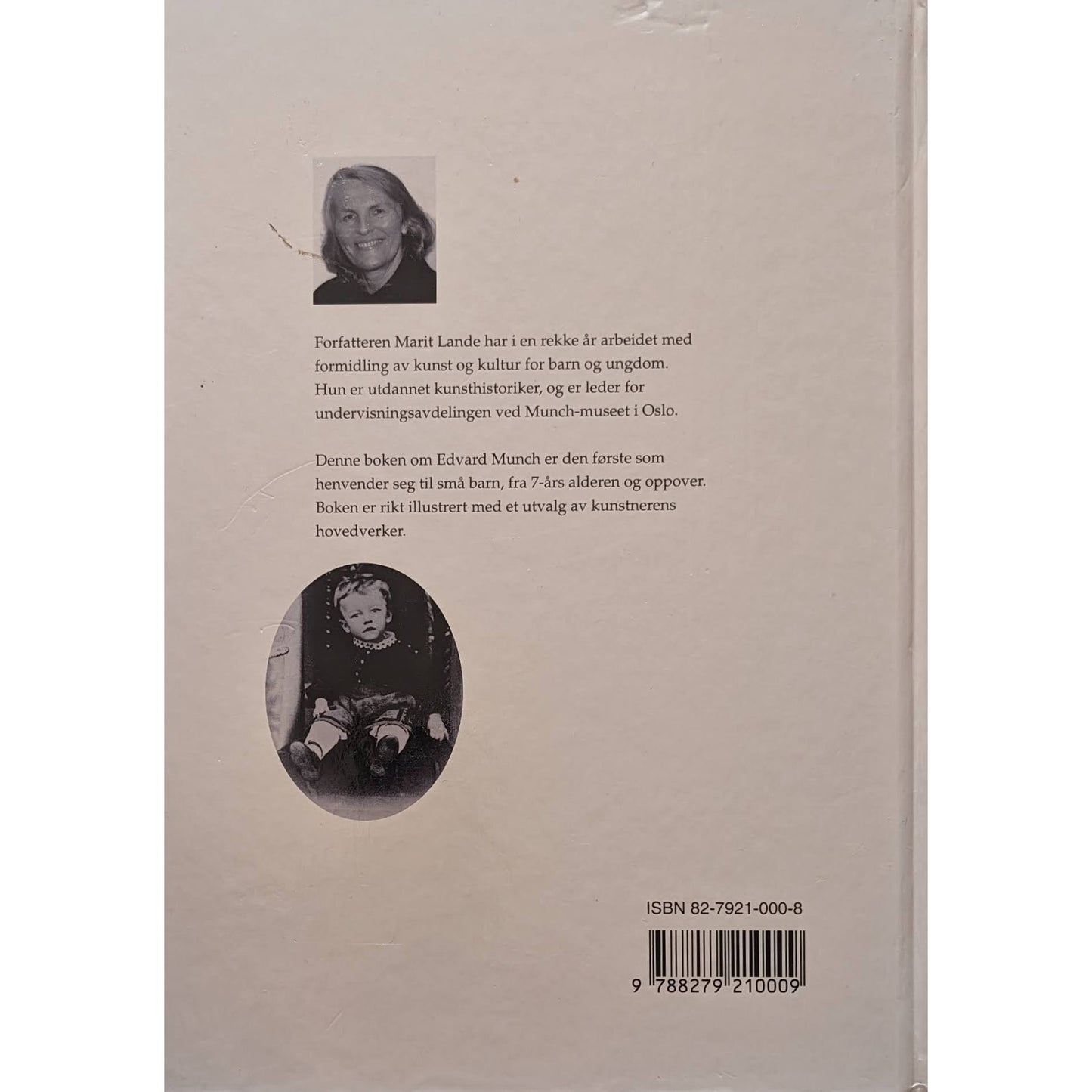 Munch for barn, brukte bøker av Marit Lande om Edvard Munch