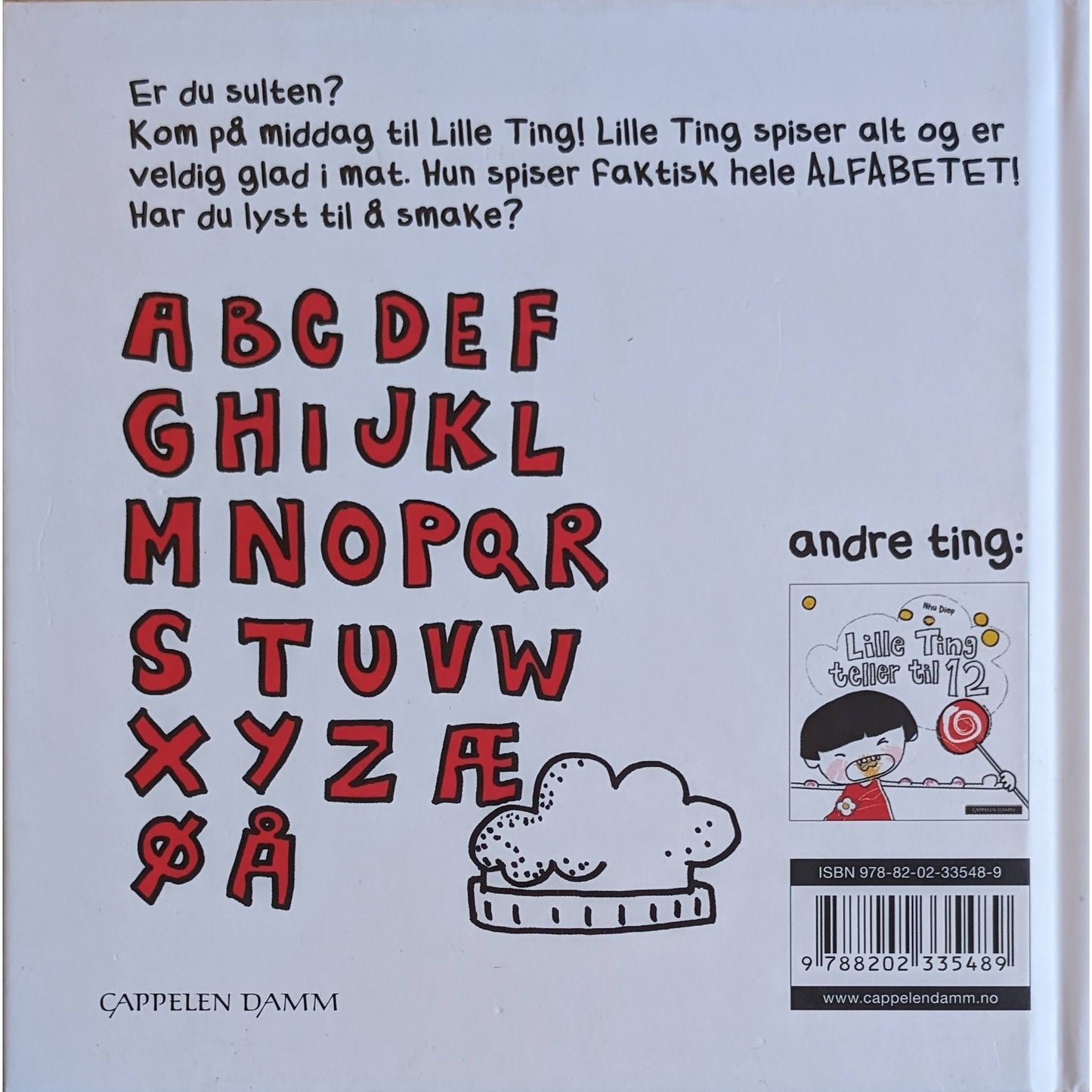Lille Ting spiser ABC, brukte bøker av Nhu Diep