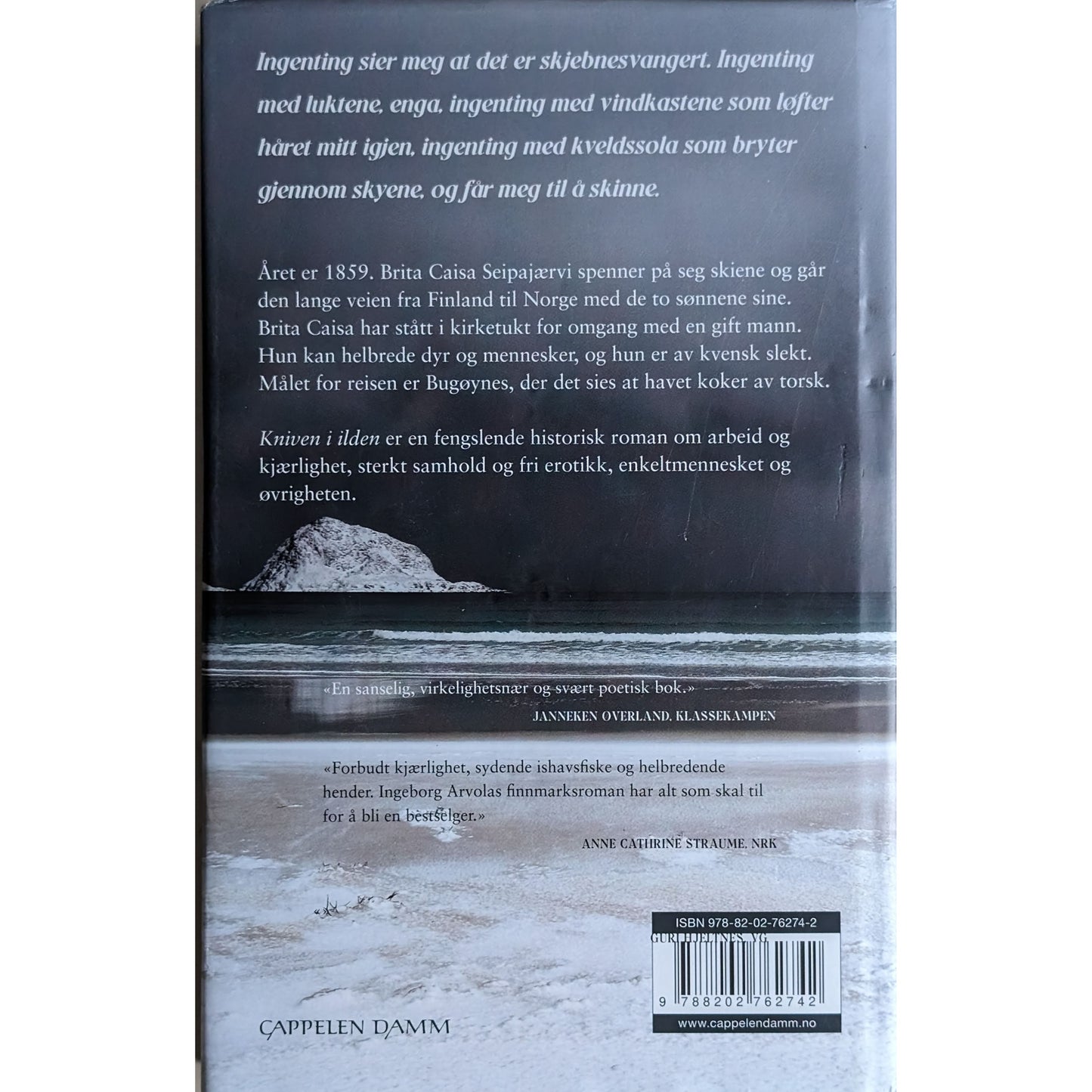 Kniven i ilden. Brukte bøker av Ingeborg Arvola