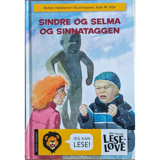 Min første Leseløve - Sindre og Selma og Sinnataggen - brukte bøker av Øistein Hølleland