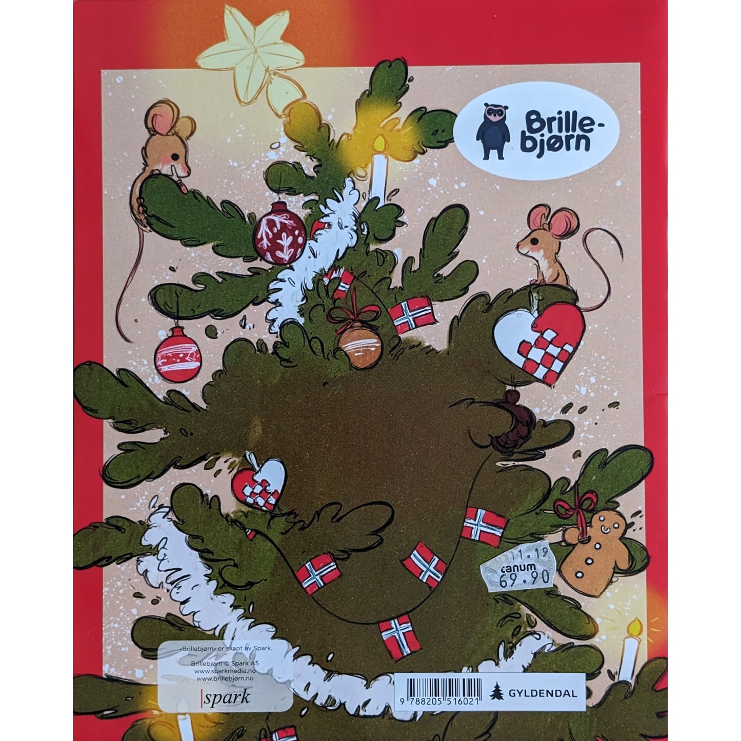 Brillebjørn feirer jul - Brukte bøker av Ida Jackson