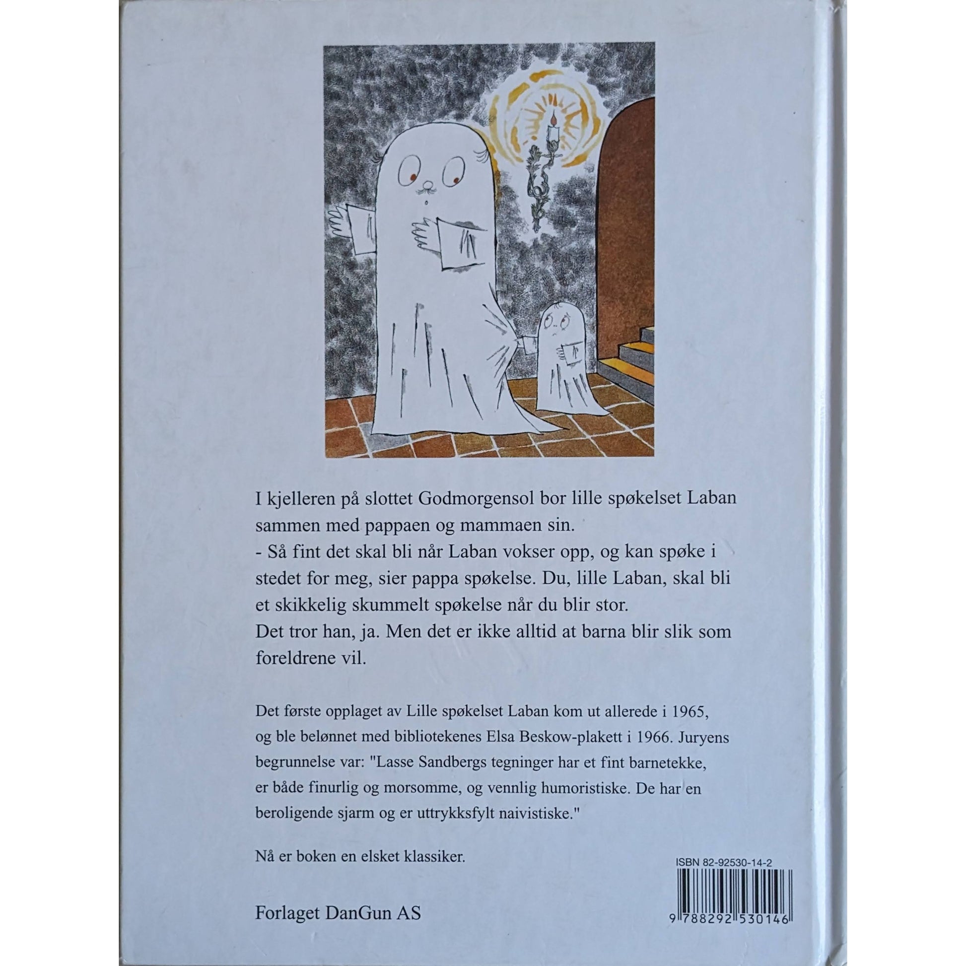 Det lille spøkelset Laban, brukte bøker av Inger og Lasse Sandberg