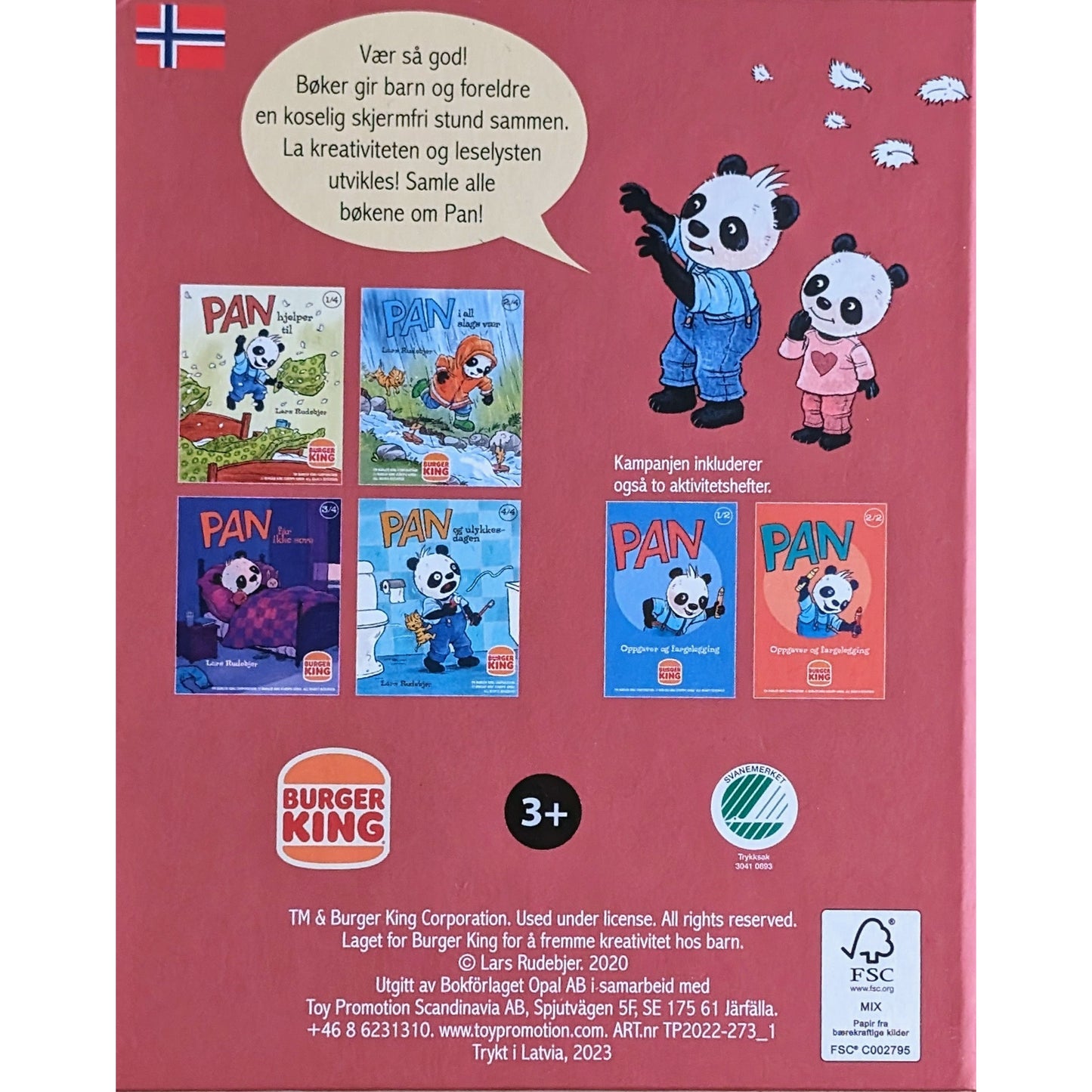 Pan hjelper til, brukte bøker av Lars Rudebjer