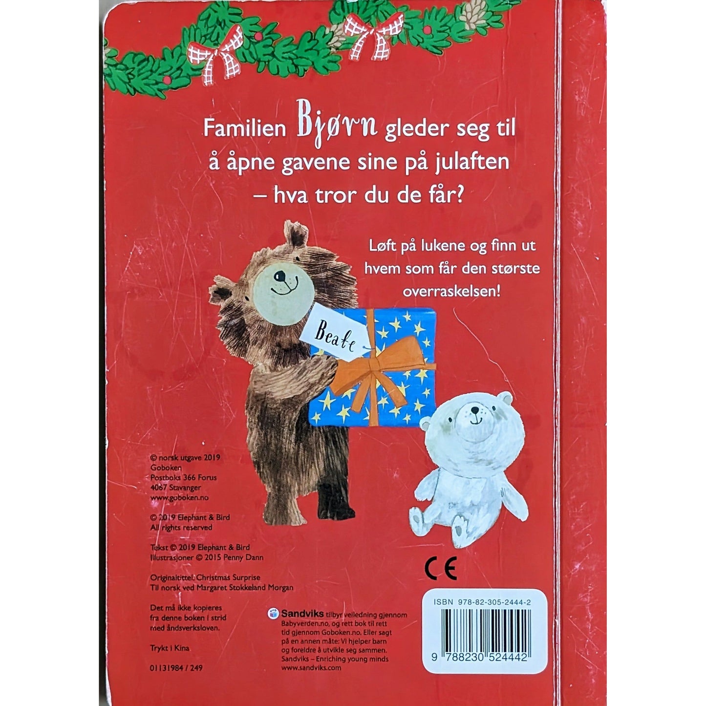 En juleoverraskelse. Brukte bøker utgitt av Go'boken