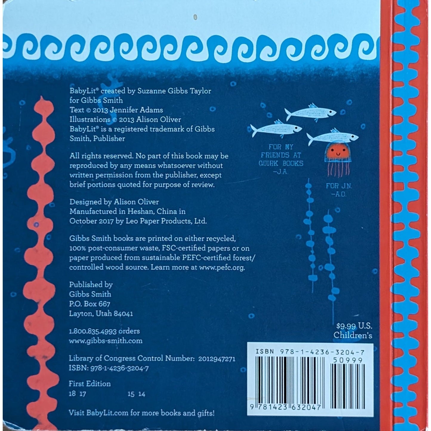 Moby-Dick an Ocean Primer, brukte bøker fra BabyLit