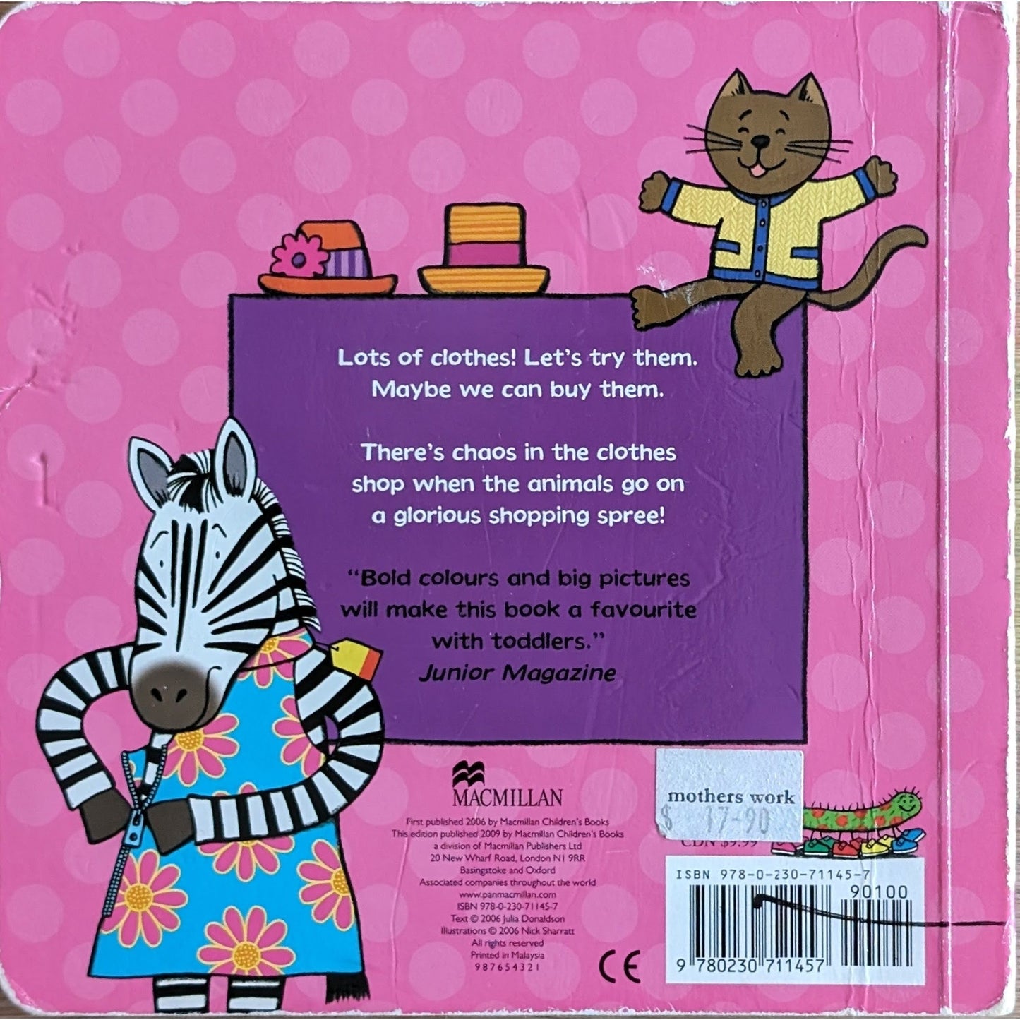 Hippo Has a Hat, brukte bøker av Julia Donaldson og Nick Sharratt
