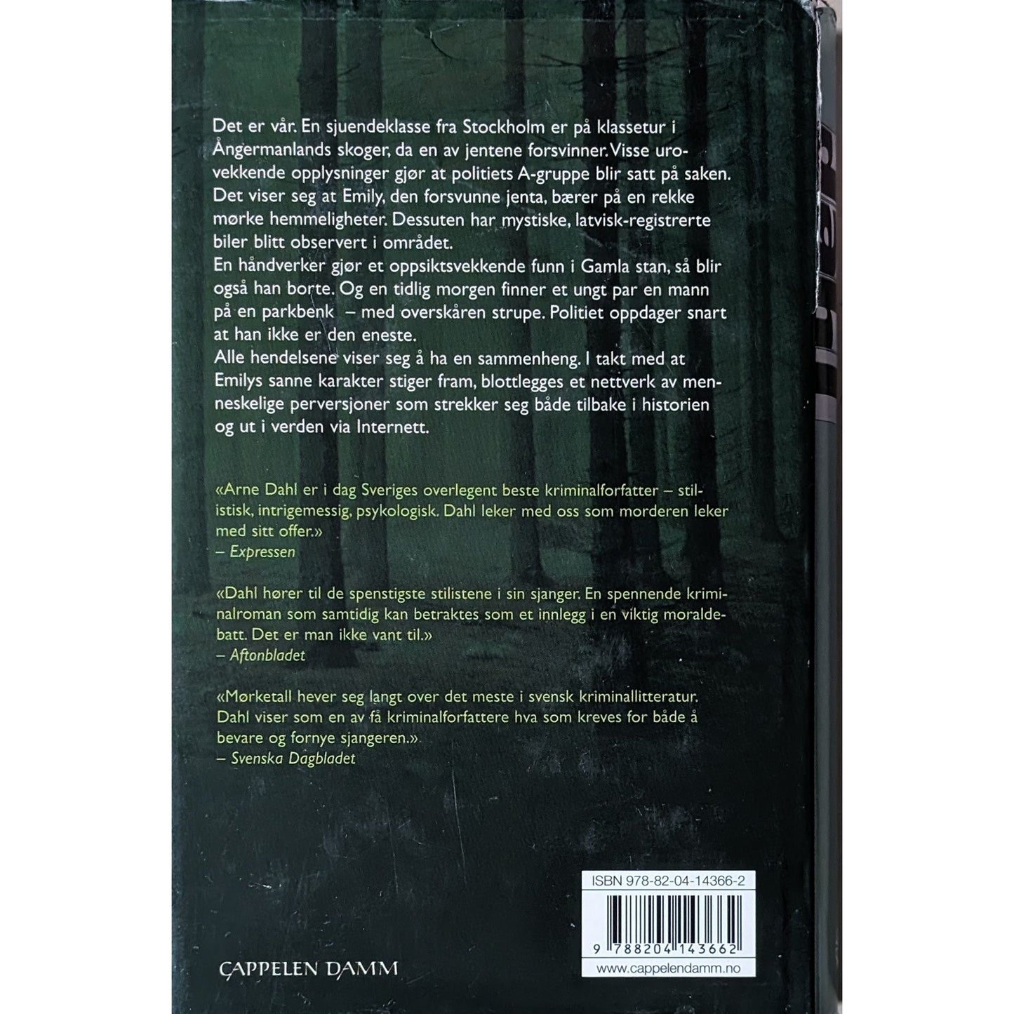 Mørketall, brukte bøker av Arne Dahl